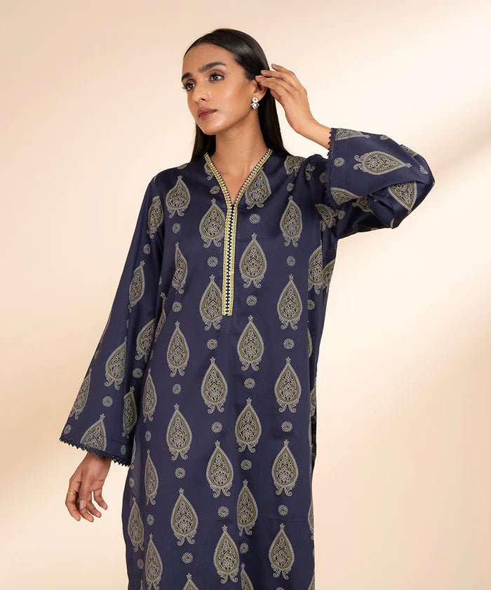 Indigo Majesty Kurti - ZARF