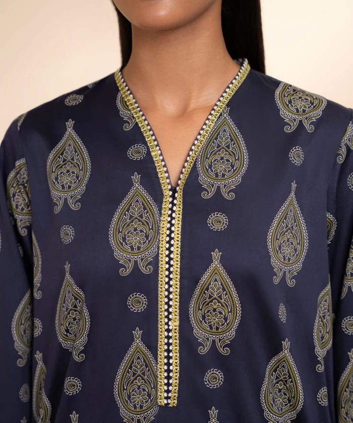 Indigo Majesty Kurti - ZARF