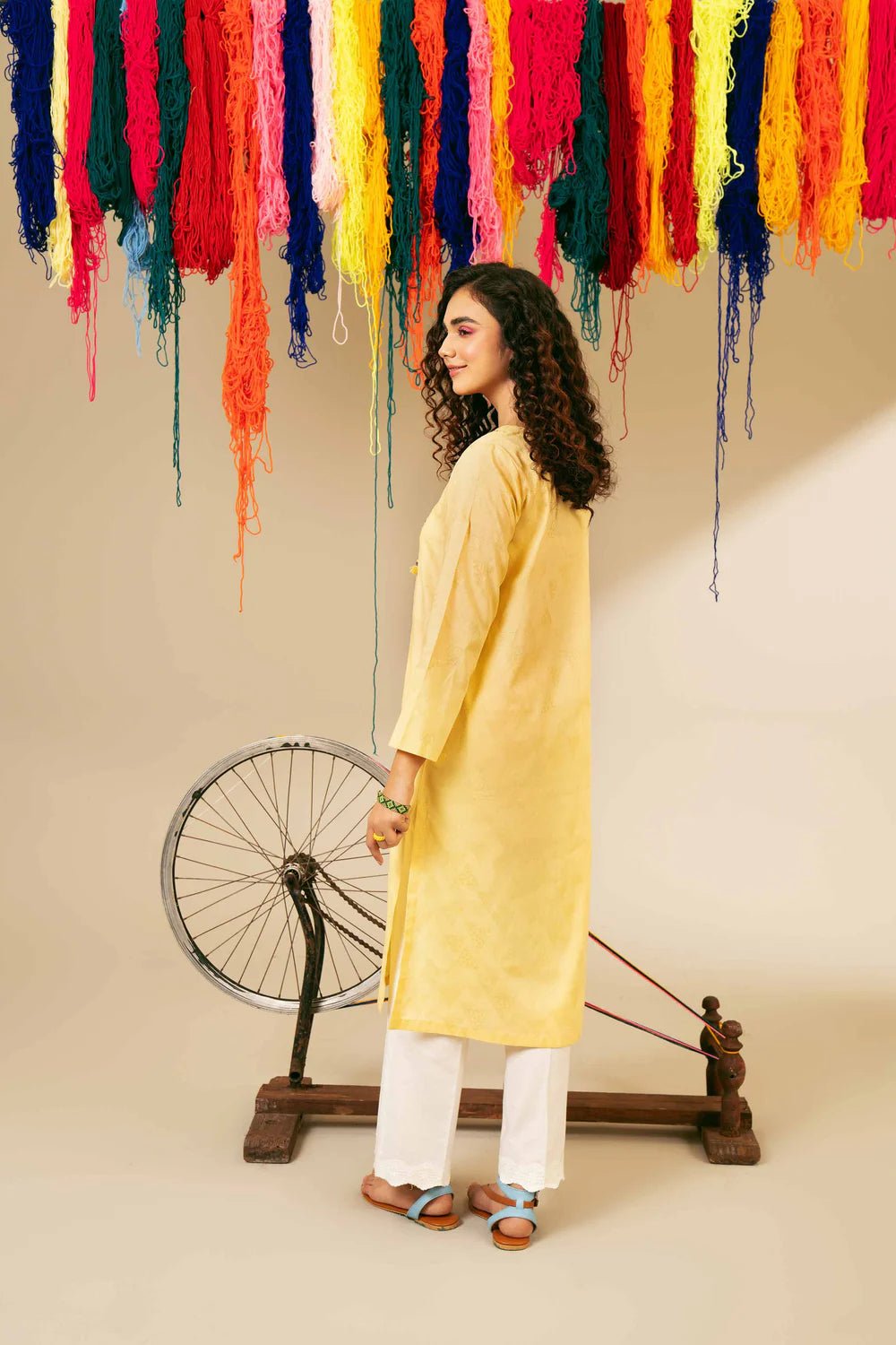 Radiant Bloom Kurti - ZARF